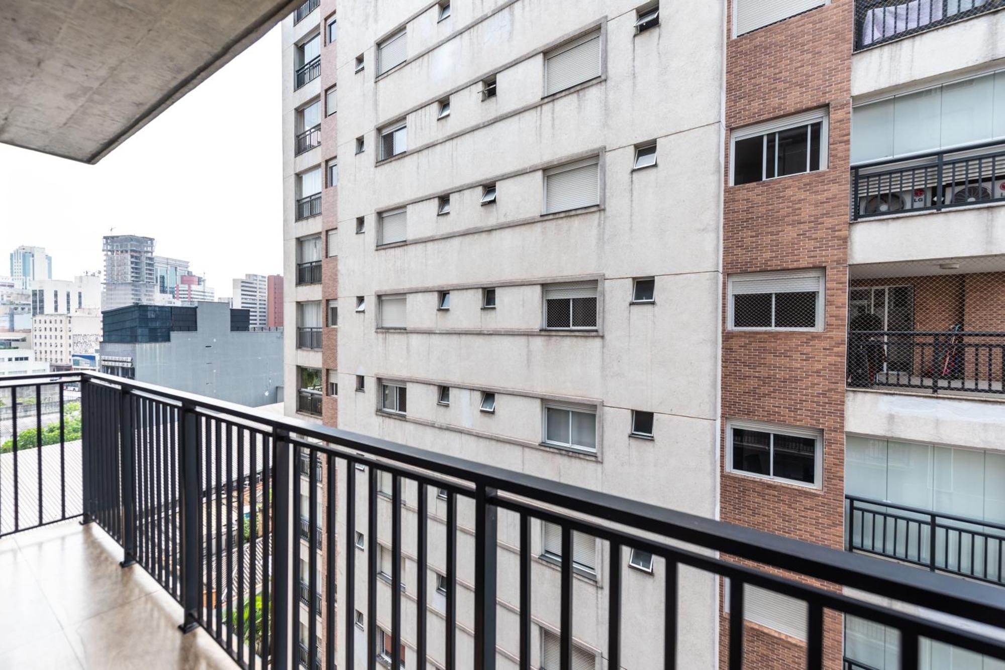 83 New Studio Next Paulista Av, Fast Wifi And Balcony São Paulo Kültér fotó